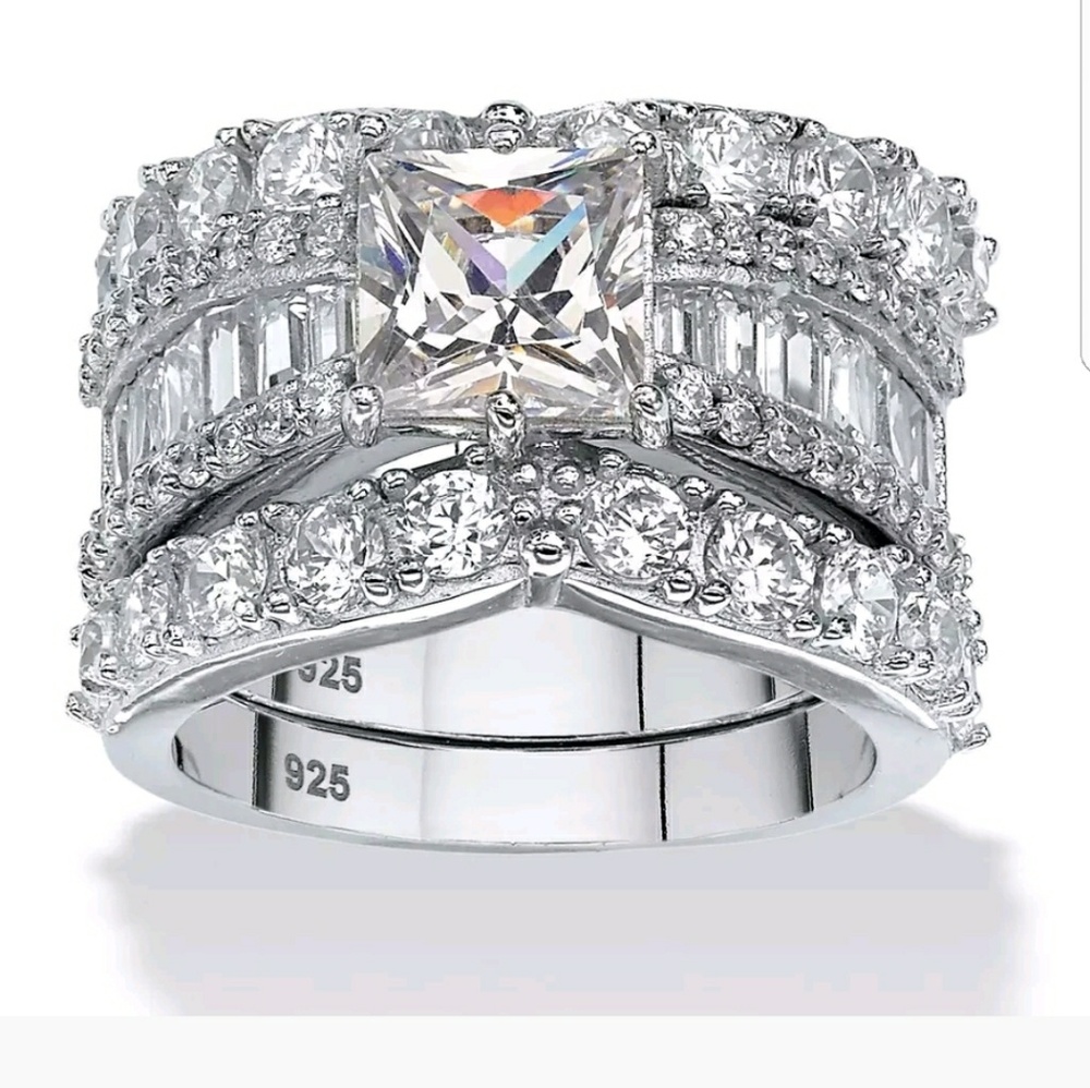 5🌟rated 925 sterling silver STAMPED ring - Picture 2 of 16